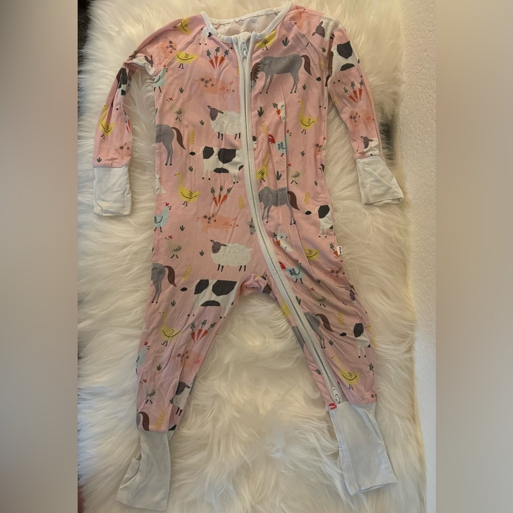 Little Sleepies Farm Animals Zippy